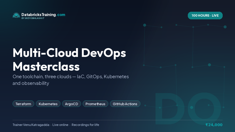 Multi-Cloud DevOps Masterclass course banner